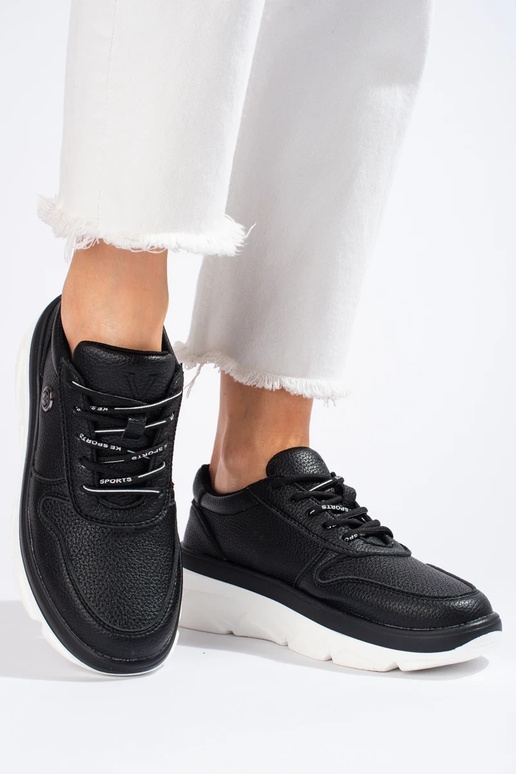 zapatos deportivos negros Vinceza con...