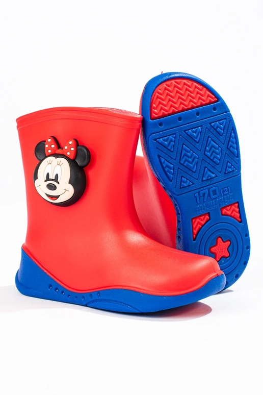 Zapatos de goma Shelovet color rojo.