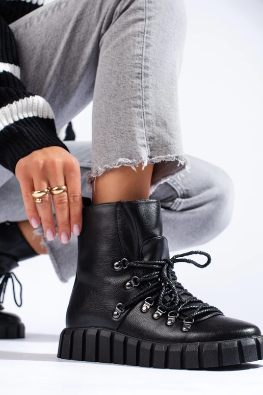 zapatos de mujer aislados negros con...