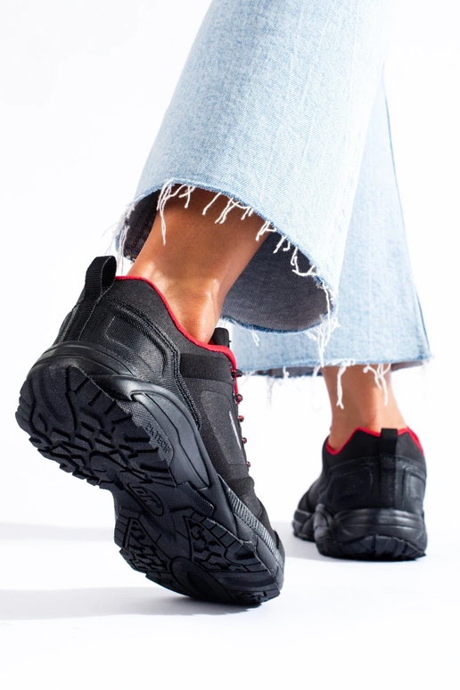 Zapatos trekking DK negro Rojo Zapatos trekking DK negro Rojo