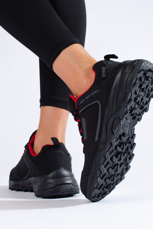 Botas de trekking negras impermeables...