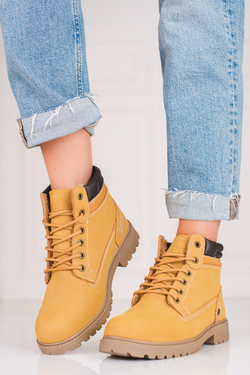 Botas de piel DK camel