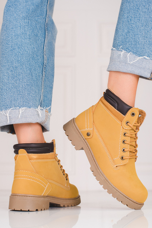 Botas de piel DK camel