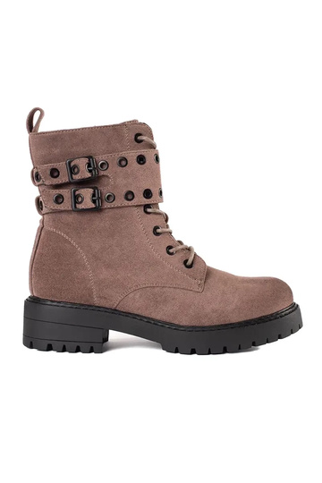botines de mujer con...