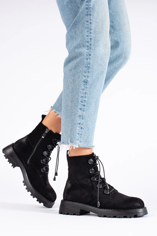 zapatos de mujer de ante negro zapatos de mujer de ante negro