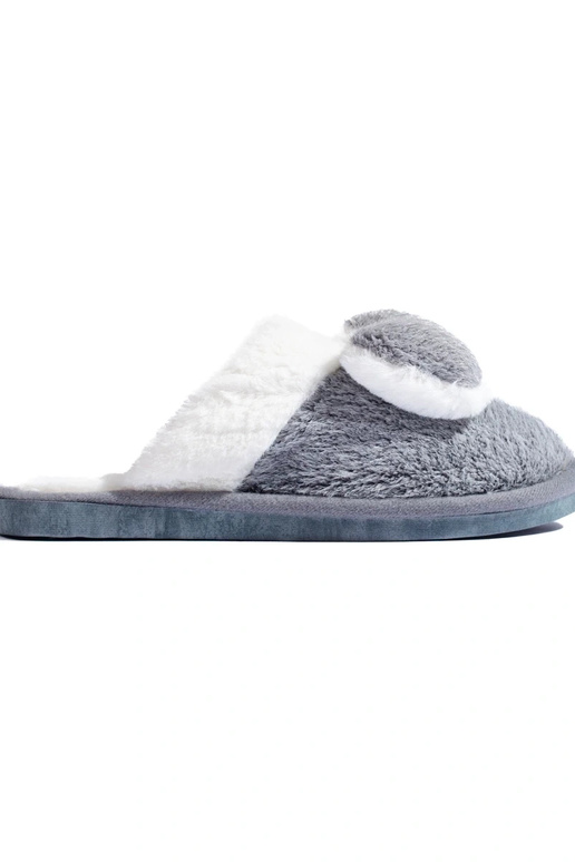 Pantuflas con cinta Shelovet color gris