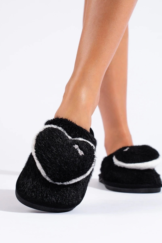 babuchas de mujer negras con...