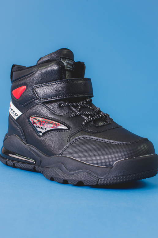 Con cordones zapatos niños aislados...