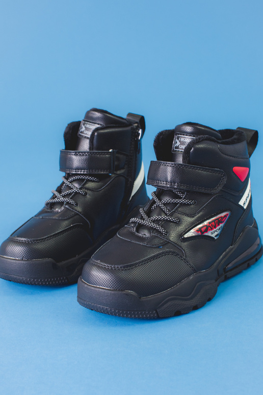 Con cordones zapatos niños aislados...