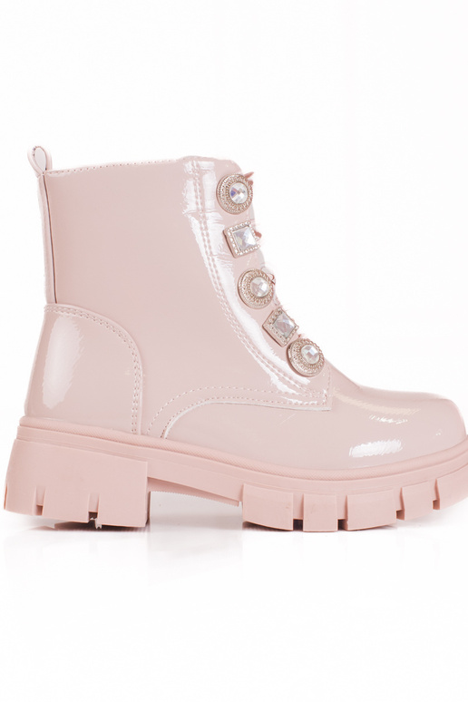 Zapatos con cordones para niña con...