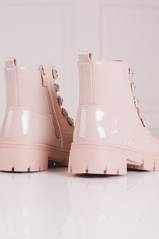 Zapatos con cordones para niña con...