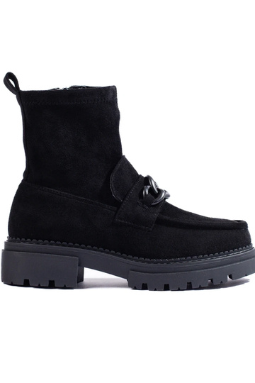 zapatos negros de mujer con...