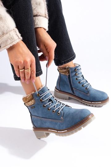 zapatos para mujer azules... 2