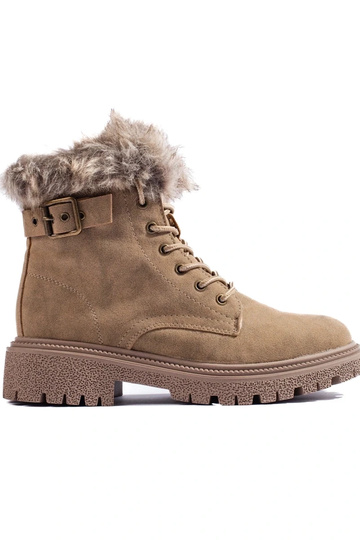 Botas de mujer con pelo en...