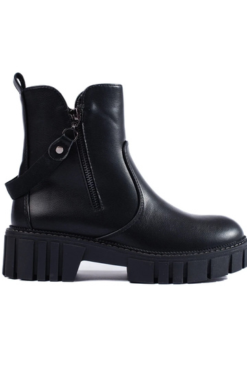 botas de mujer negras con...