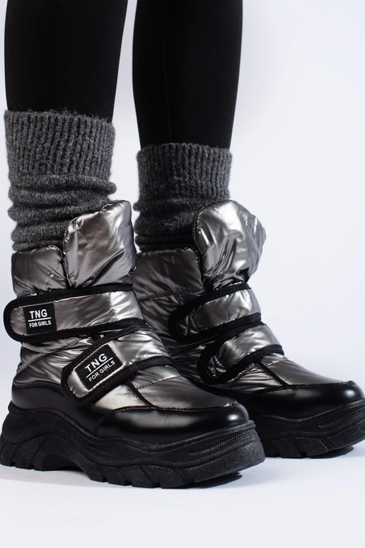 Botas de nieve cálidas para mujer...