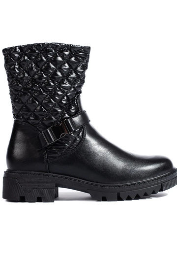 Botas de mujer con pespunte...