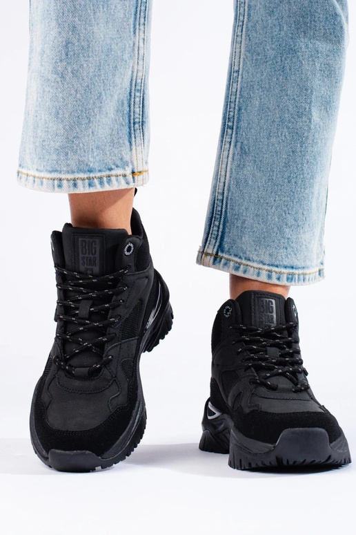 zapatos mujer negros Big star KK274356 zapatos mujer negros Big star KK274356