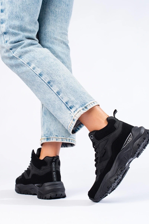 zapatos mujer negros Big star KK274356 zapatos mujer negros Big star KK274356