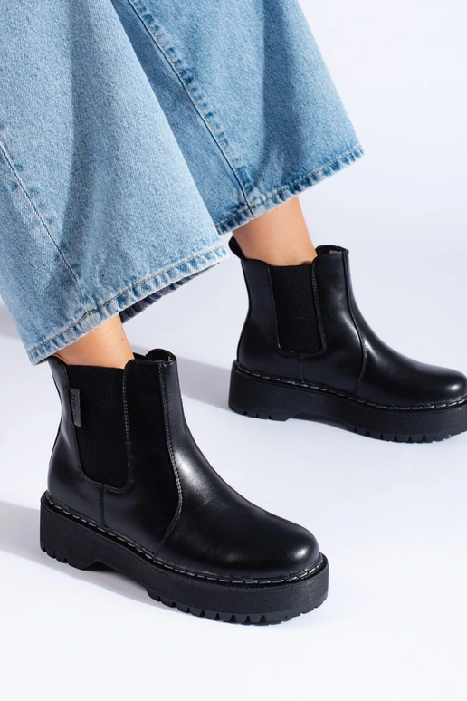 Zapatos de mujer negros BIG STAR... Zapatos de mujer negros BIG STAR...