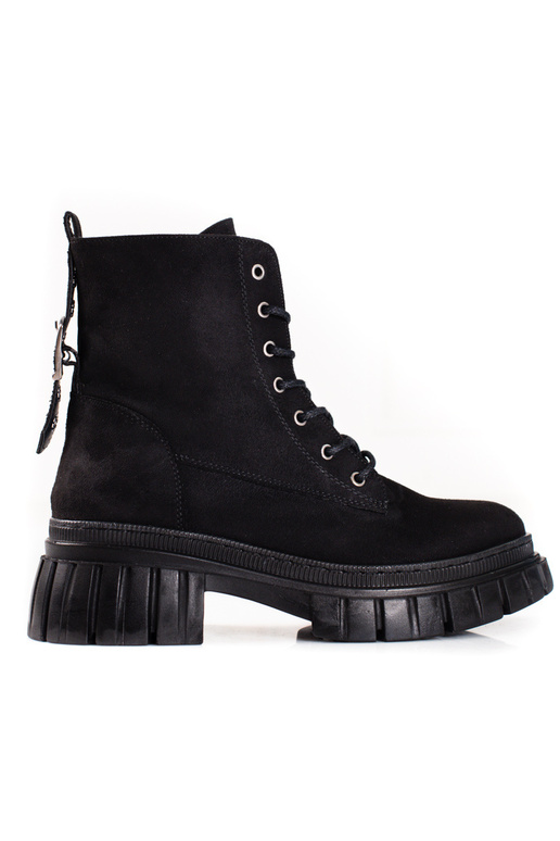 botas de ante con plataforma... botas de ante con plataforma...