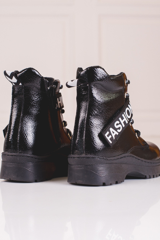 Botas niña Potocki fashion color negro