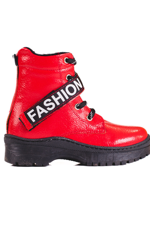 Botas para niña Potocki fashion Rojo