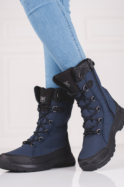 Botas de nieve con cordones DK...