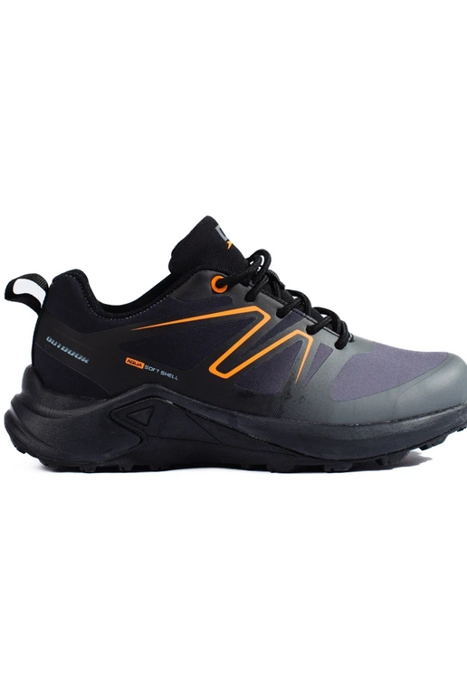 Botas trekking DK Softshell negro y gris