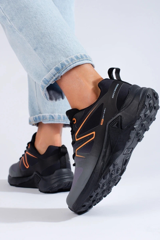 Botas trekking DK Softshell negro y gris