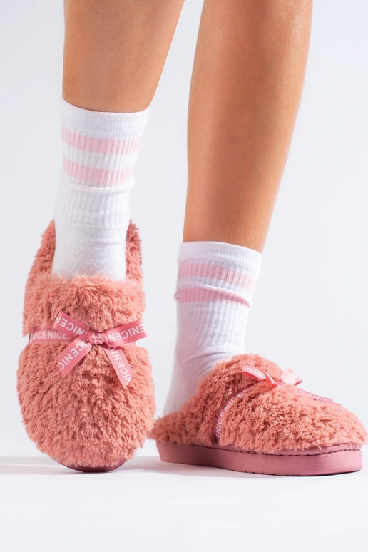 Pantuflas de mujer rosa cálido Shelovet
