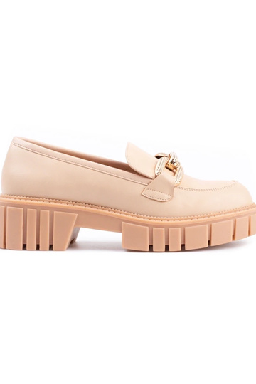 zapatos de mujer beige con...