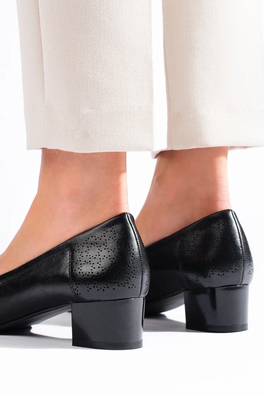 Zapatos tacón Potocki color negro