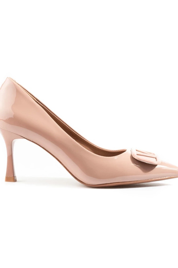 Zapatos tacón Vinceza beige