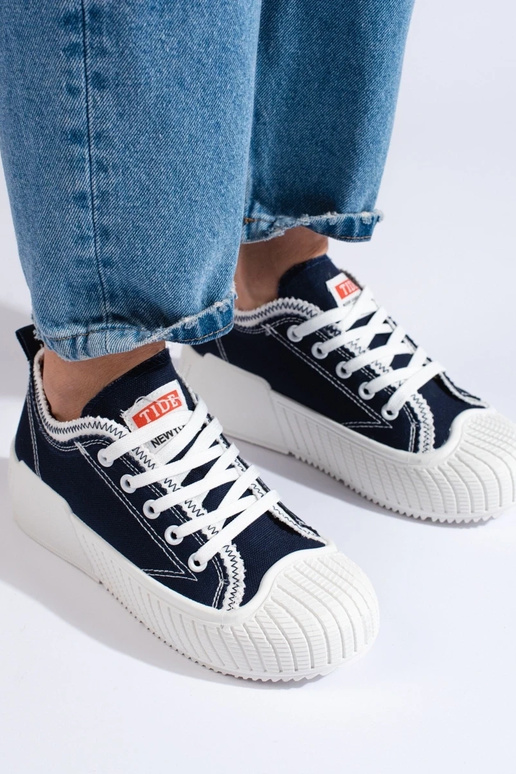 Zapatos de mujer Shelovet color azul.