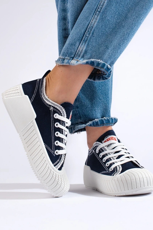 Zapatos de mujer Shelovet color azul.