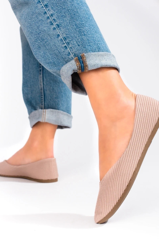 bailarinas textiles Vinceza beige