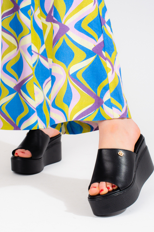 Chanclas de mujer color negro