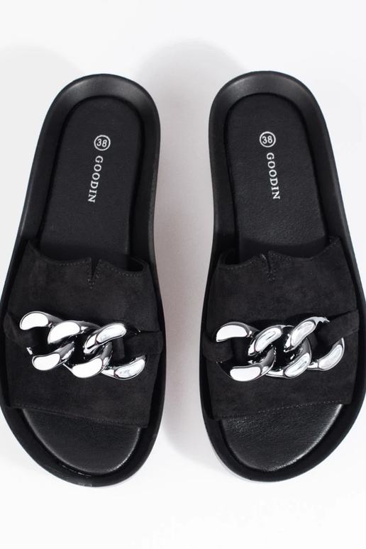 Zapatillas negras con plataforma...