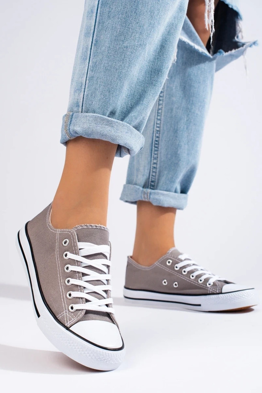 Zapatos modelo clásico gris Shelovet