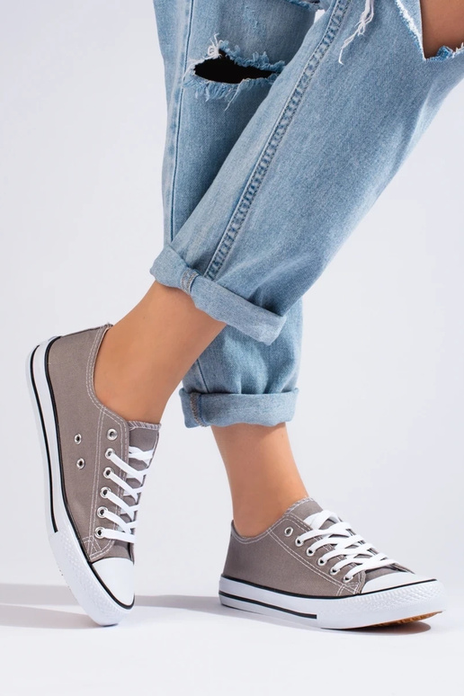 Zapatos modelo clásico gris Shelovet
