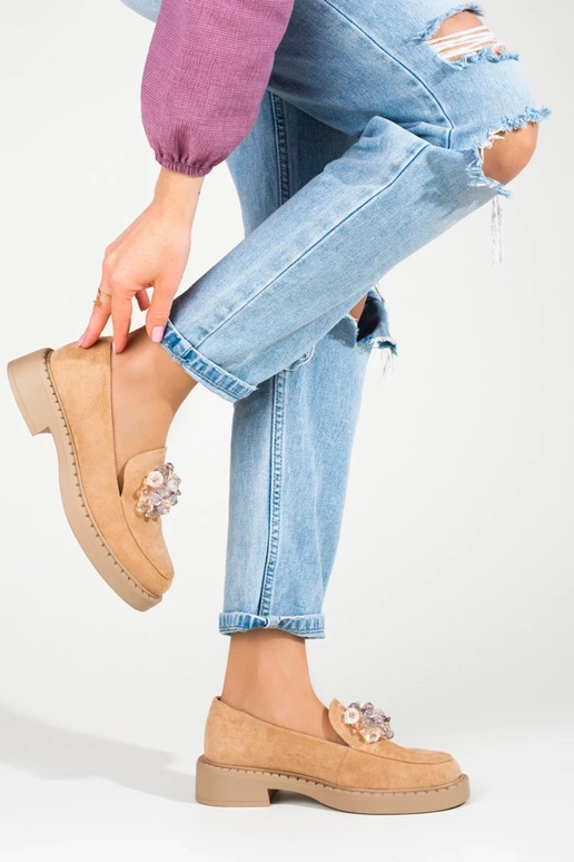 mocasines ante beige Potocki mocasines ante beige Potocki