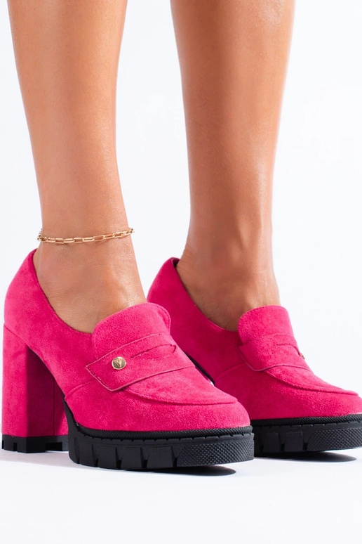 Botín Vinceza tacón alto ante rosa