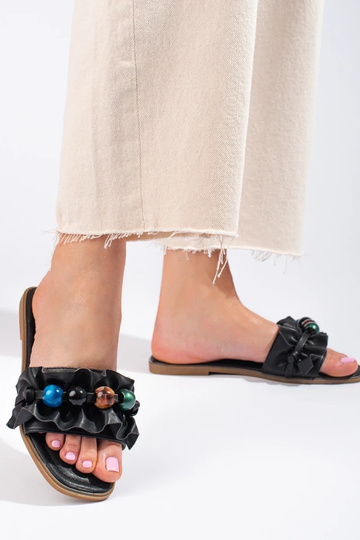 Pantuflas color negro Shelovet 2