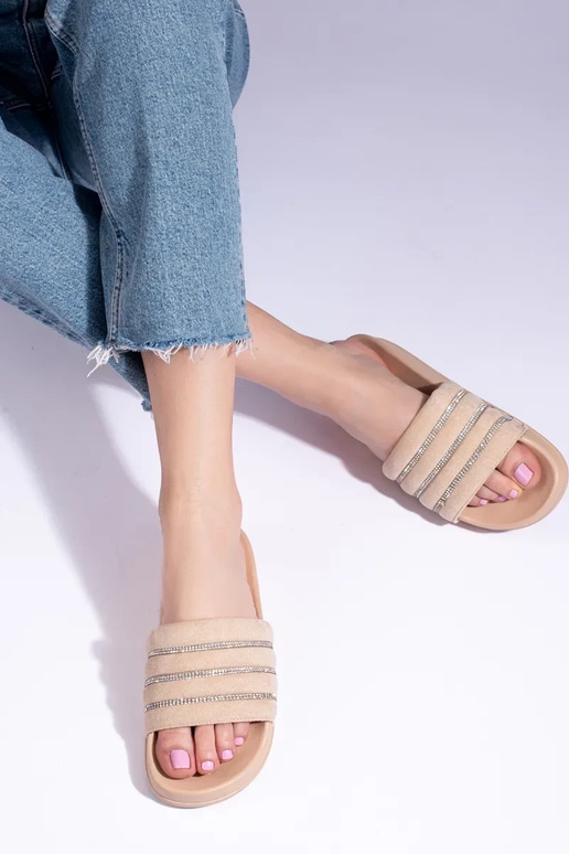 Pantuflas Shelovet beige