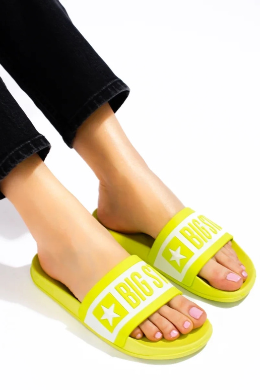 Zapatillas zółte Big Star ll274742