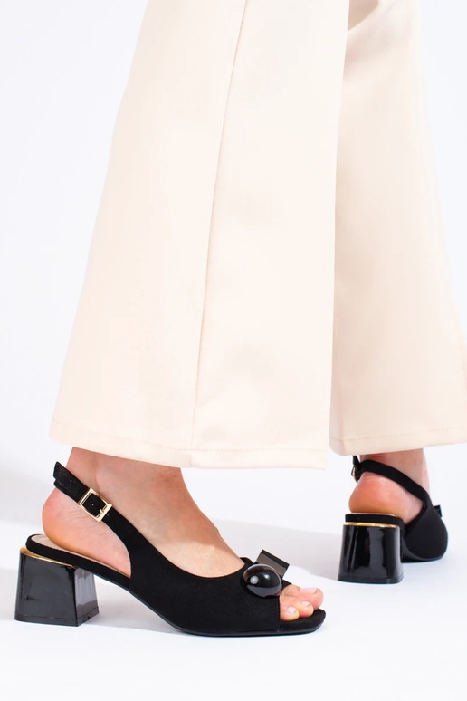 sandalias de mujer de gamuza con...