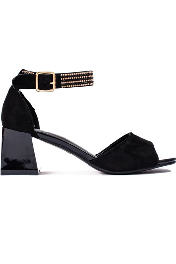 sandalias negras para mujer...