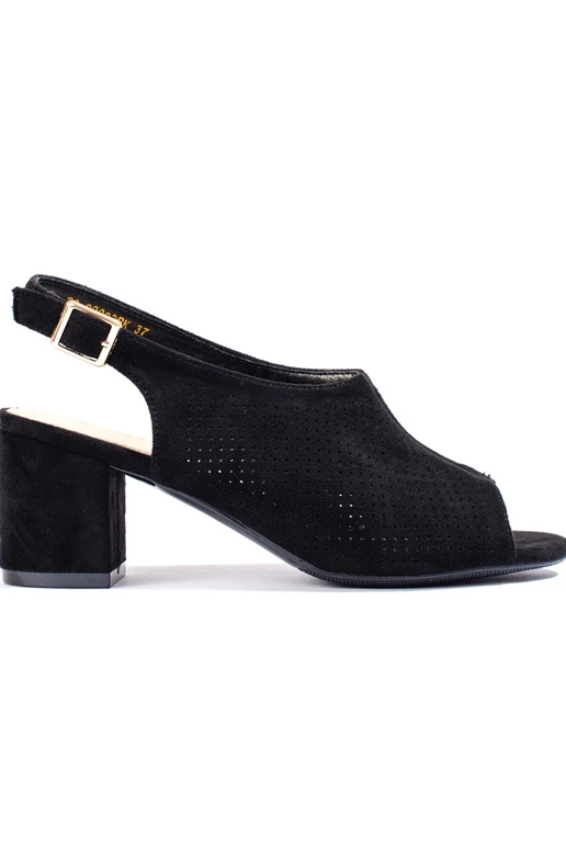 sandalias con elementos calados en...