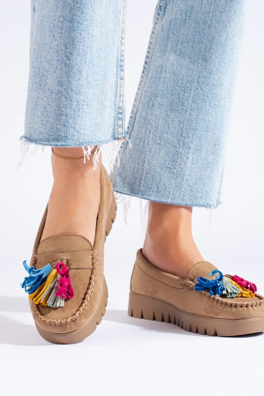 mocasines ante marrón boho Potocki mocasines ante marrón boho Potocki